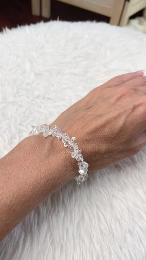 Arctic Glow Quartz Bracelet