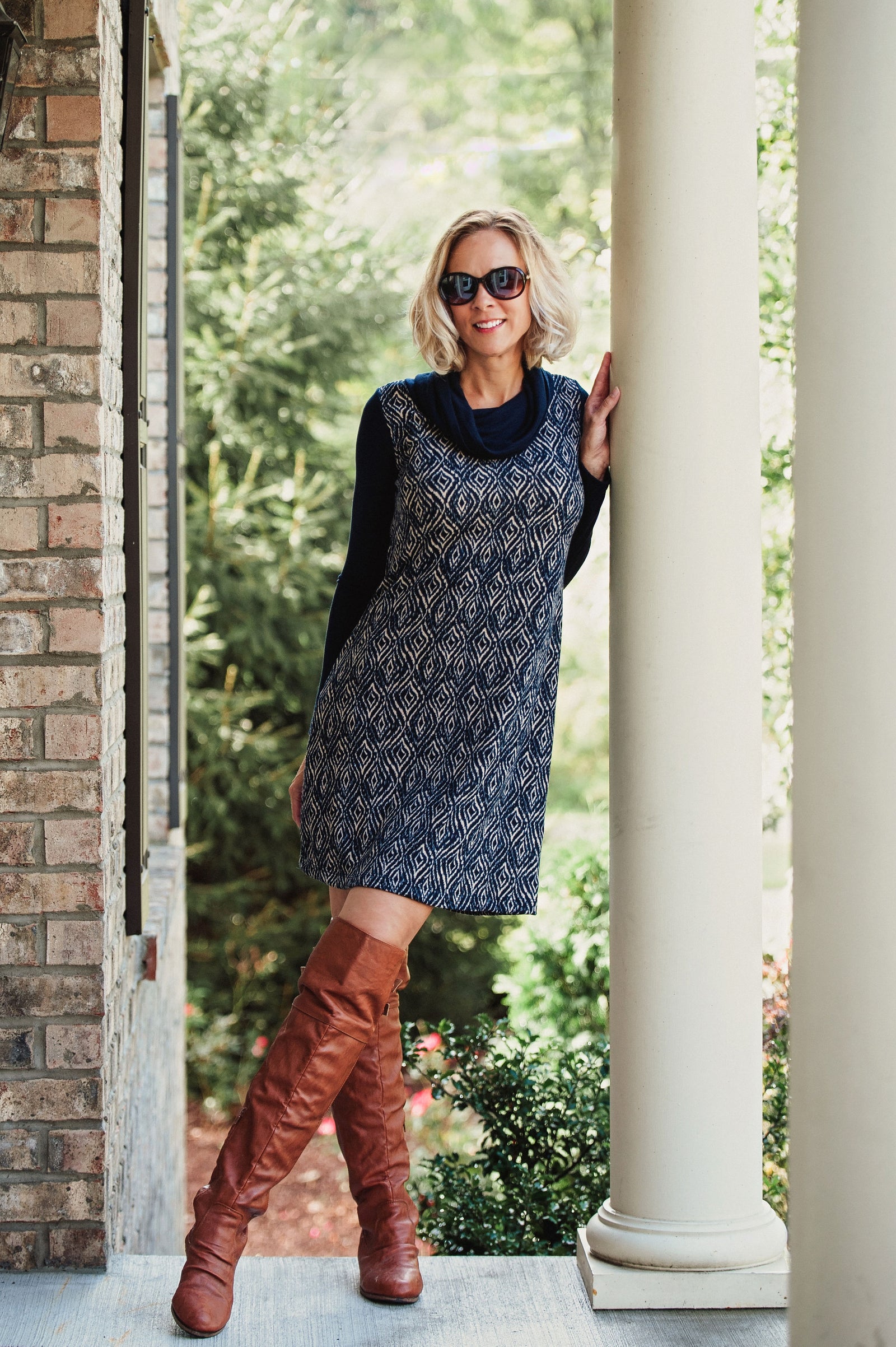 Take Charge Cowl Dress  - The Peach Mimosa 