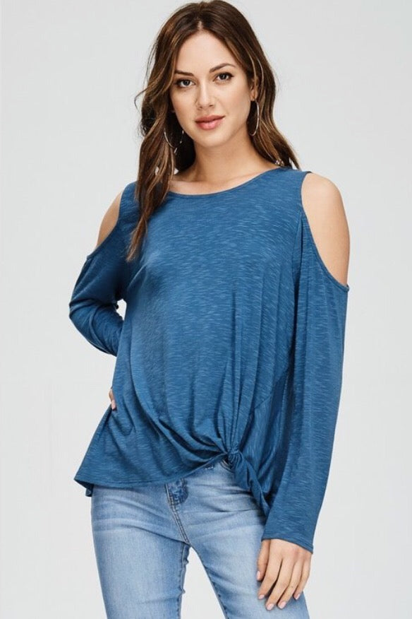 Nicolette twist top  - The Peach Mimosa 