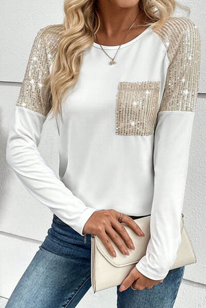 All That Glitters Sequin Tee