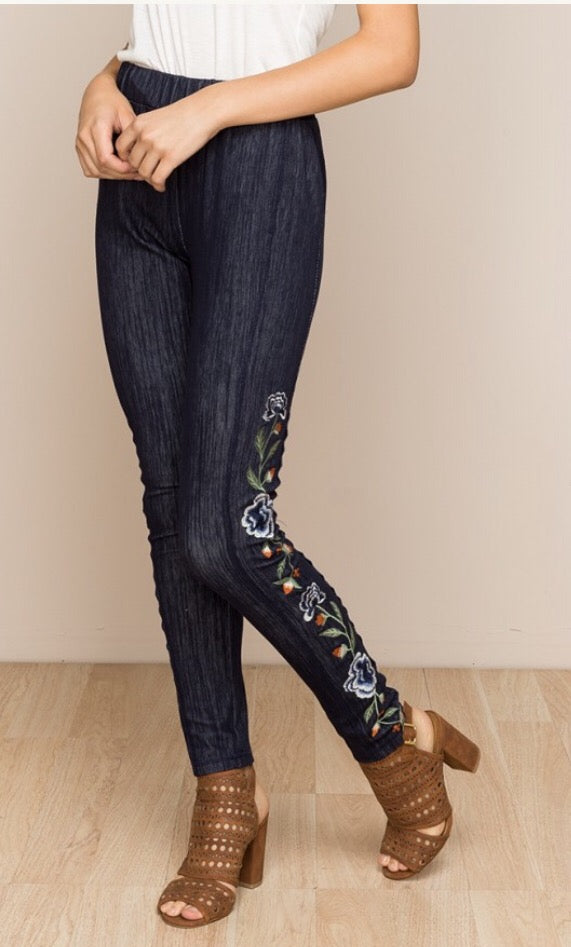 Emma Jeggings  - The Peach Mimosa 