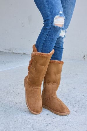Forever Cozy Warm Fur Lined Flat Boots