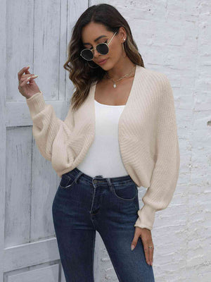 Change The Game Open Front Cocoon Cardigan