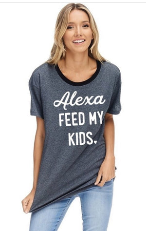 Help a Mom Out Tee  - The Peach Mimosa 
