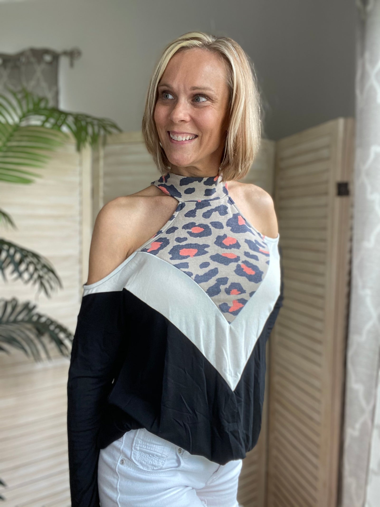 Running Wild Colorblock Top