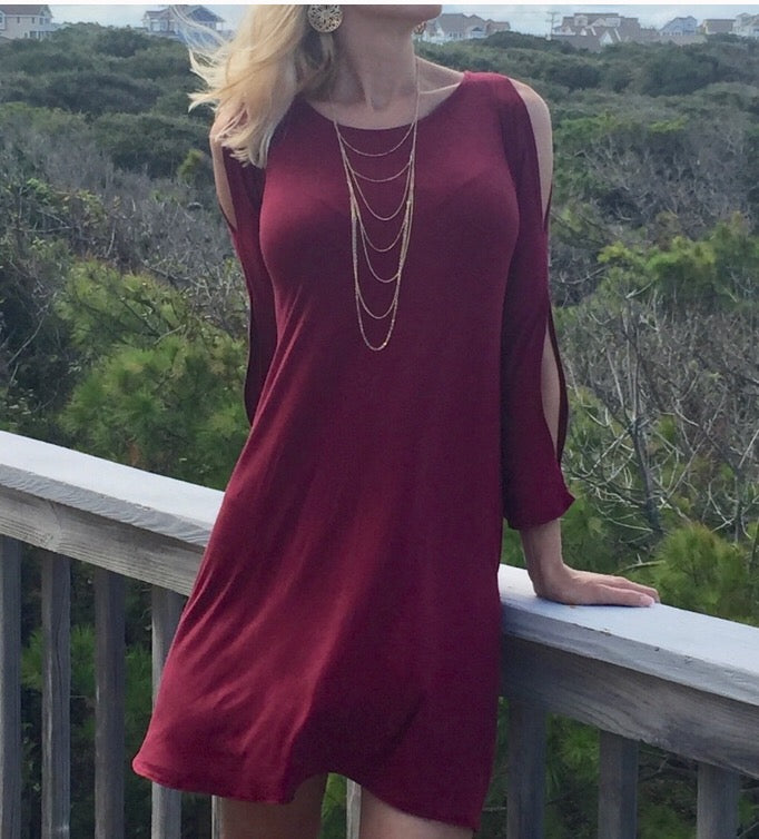 Blissful Days Dress  - The Peach Mimosa 