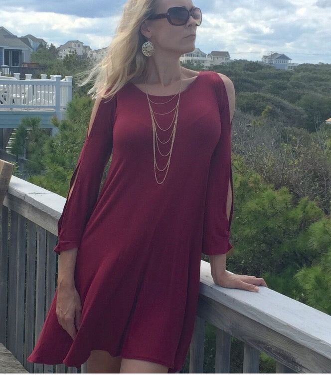 Blissful Days Dress  - The Peach Mimosa 