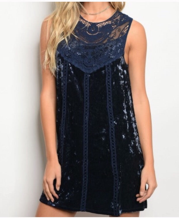 Last Night's Dream Velvet Dress  - The Peach Mimosa 