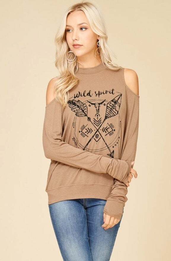 Wild Spirit Tee  - The Peach Mimosa 