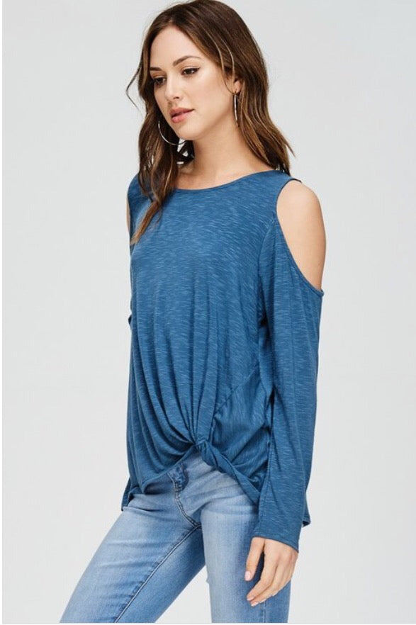 Nicolette twist top  - The Peach Mimosa 