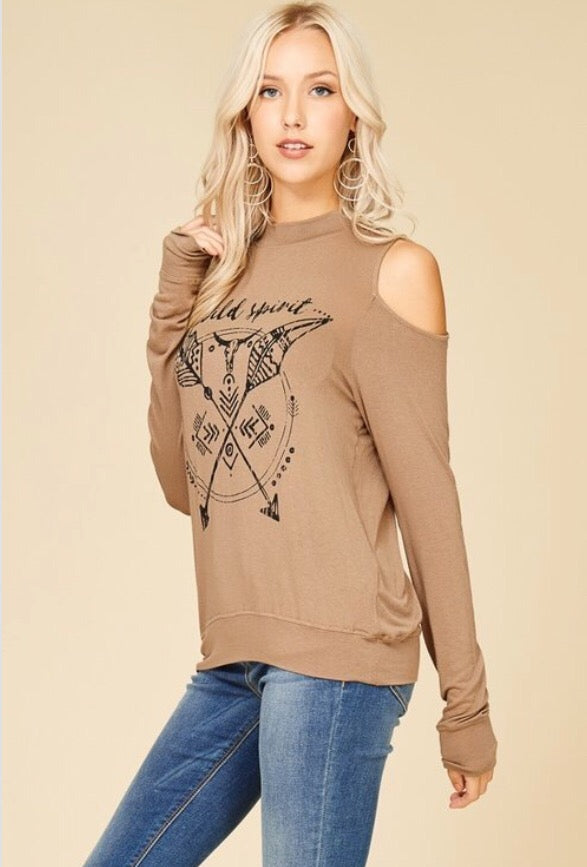 Wild Spirit Tee  - The Peach Mimosa 