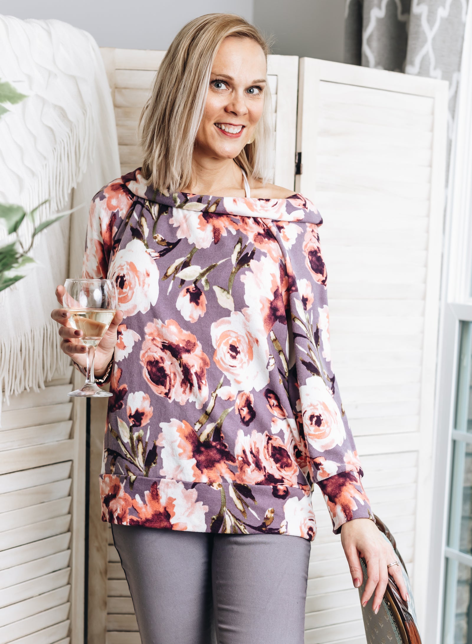 Enchanting Visions Floral Top