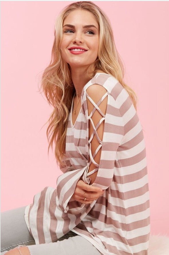 Delilah Top  - The Peach Mimosa 