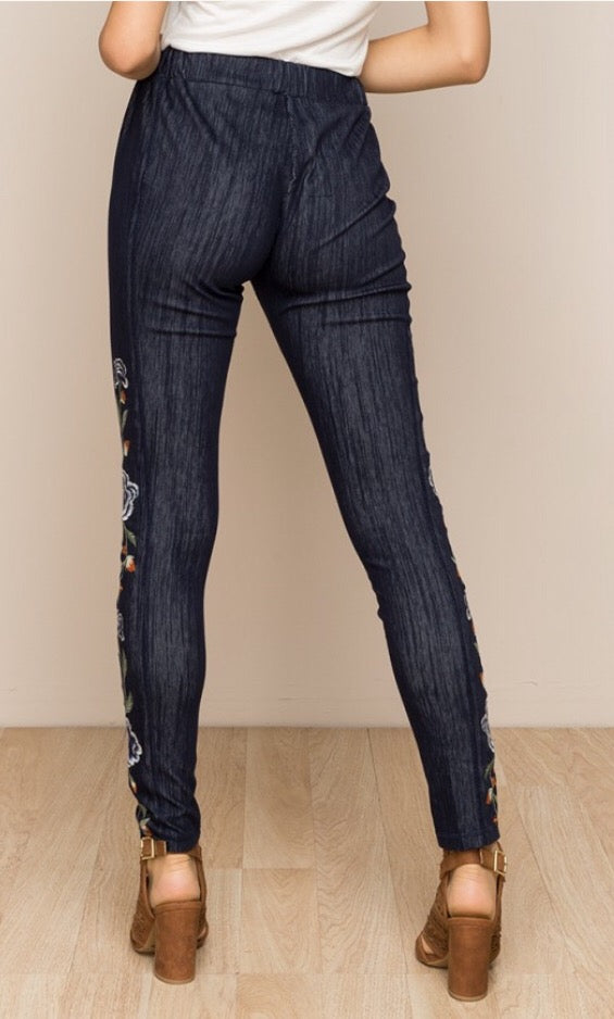 Emma Jeggings  - The Peach Mimosa 