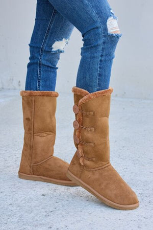 Forever Cozy Warm Fur Lined Flat Boots