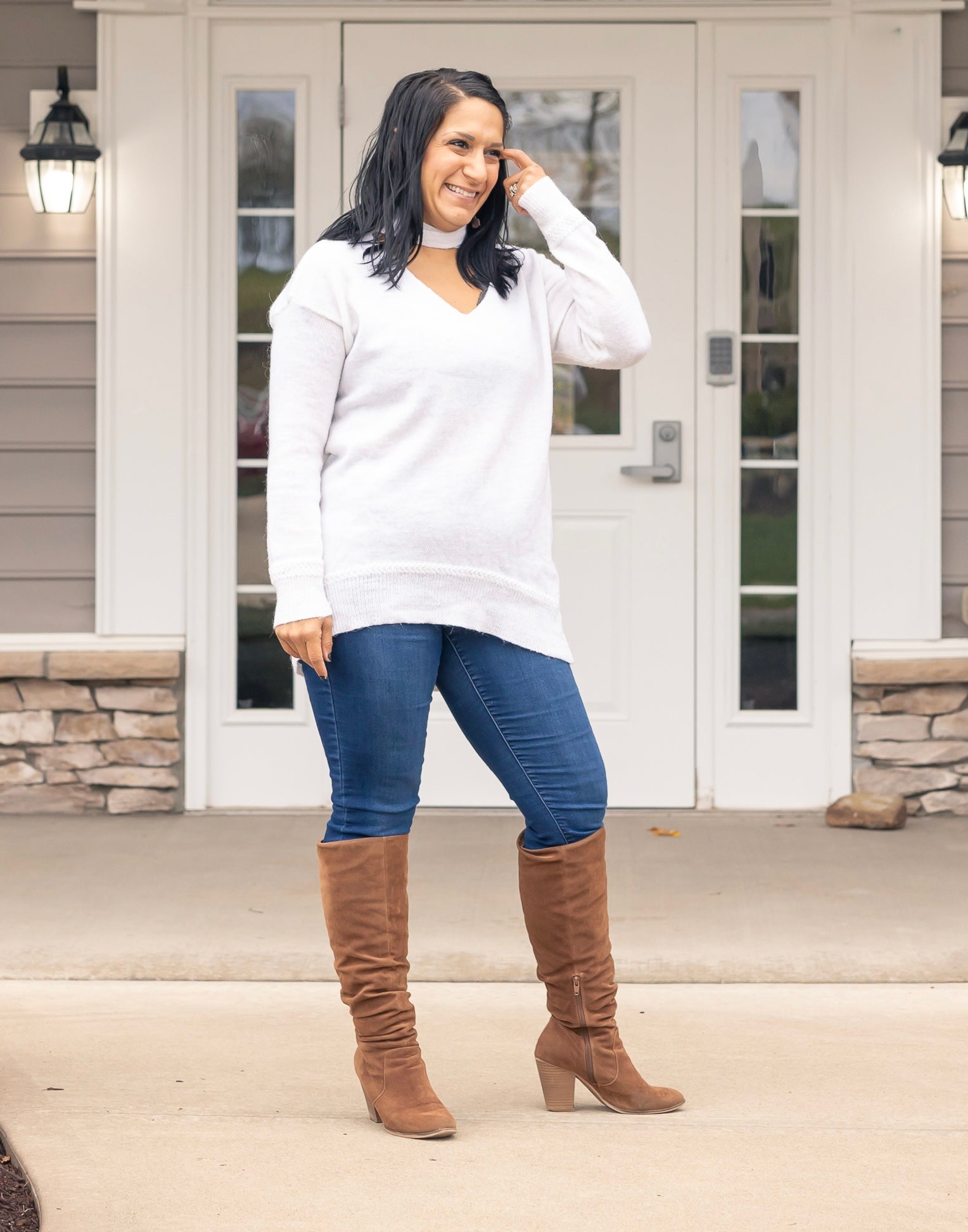 Winter’s First Kiss Sweater