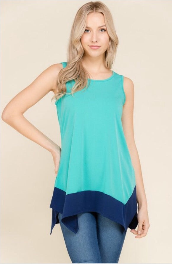 Caribbean Tunic  - The Peach Mimosa 