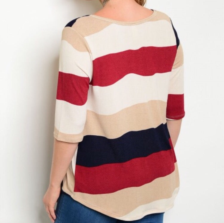 Olivia Top  - The Peach Mimosa 