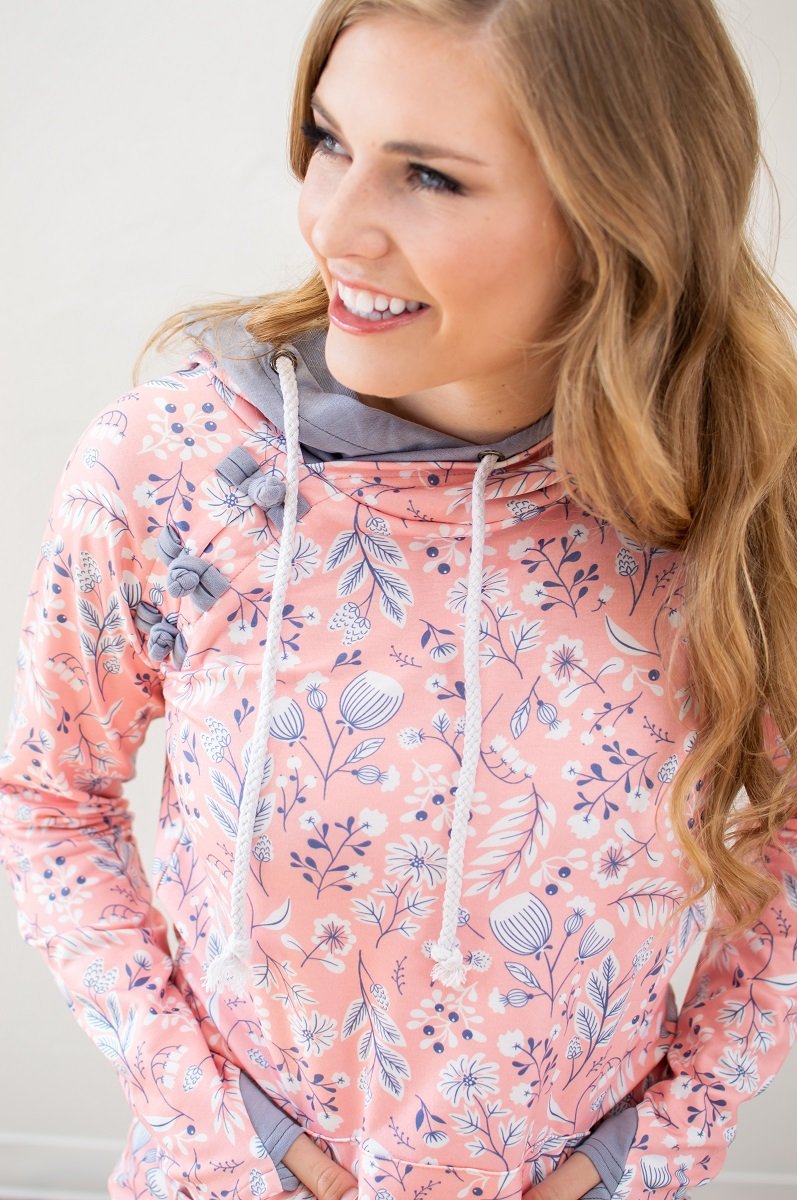 Spring Floral Hoodie