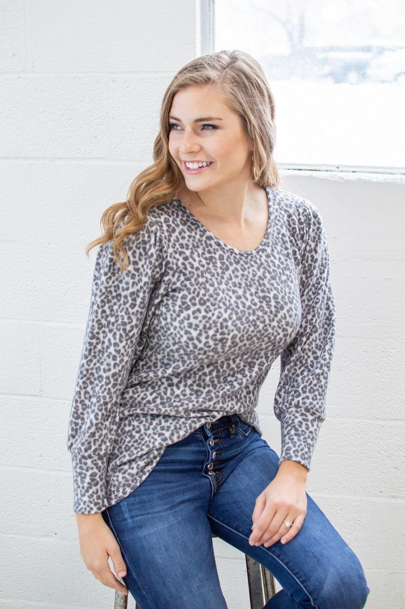 Date Night Top | Cheetah