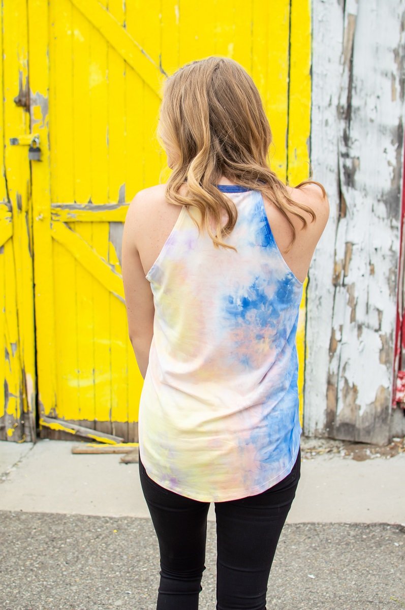 Rocker Tank | Tie Dye at Dusk 🇺🇸
