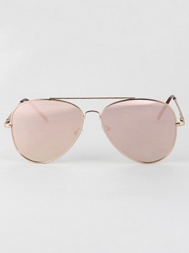 Sun Bunny Pink Aviator Sunglasses