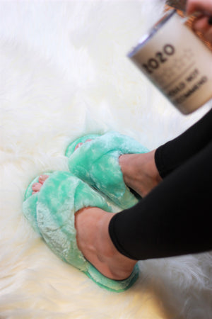 Ultra Fuzzy Solid Color House Shoes