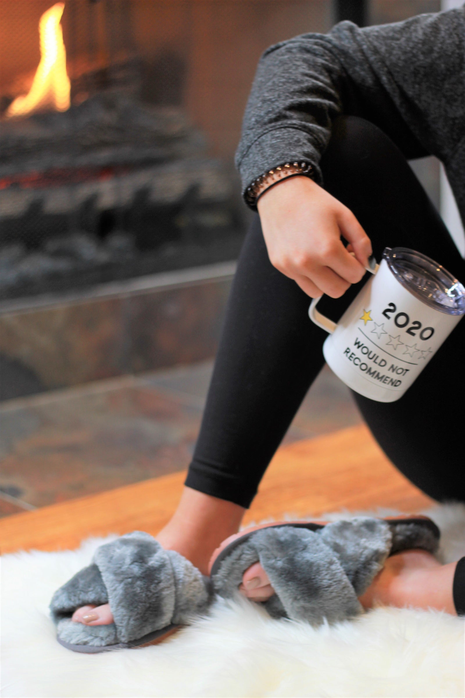 Ultra Fuzzy Solid Color House Shoes