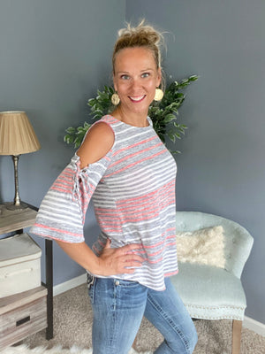 Weekend Escape Striped Top