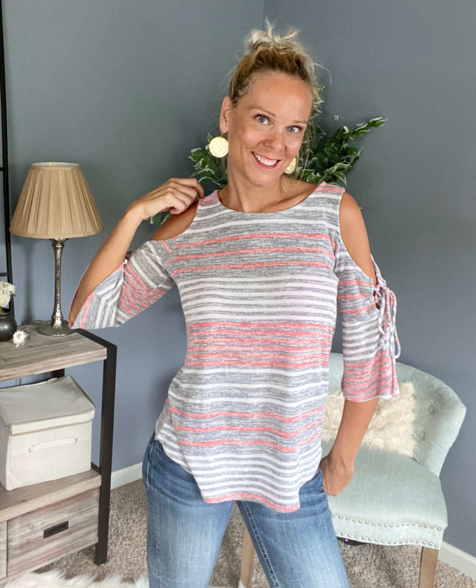 Weekend Escape Striped Top