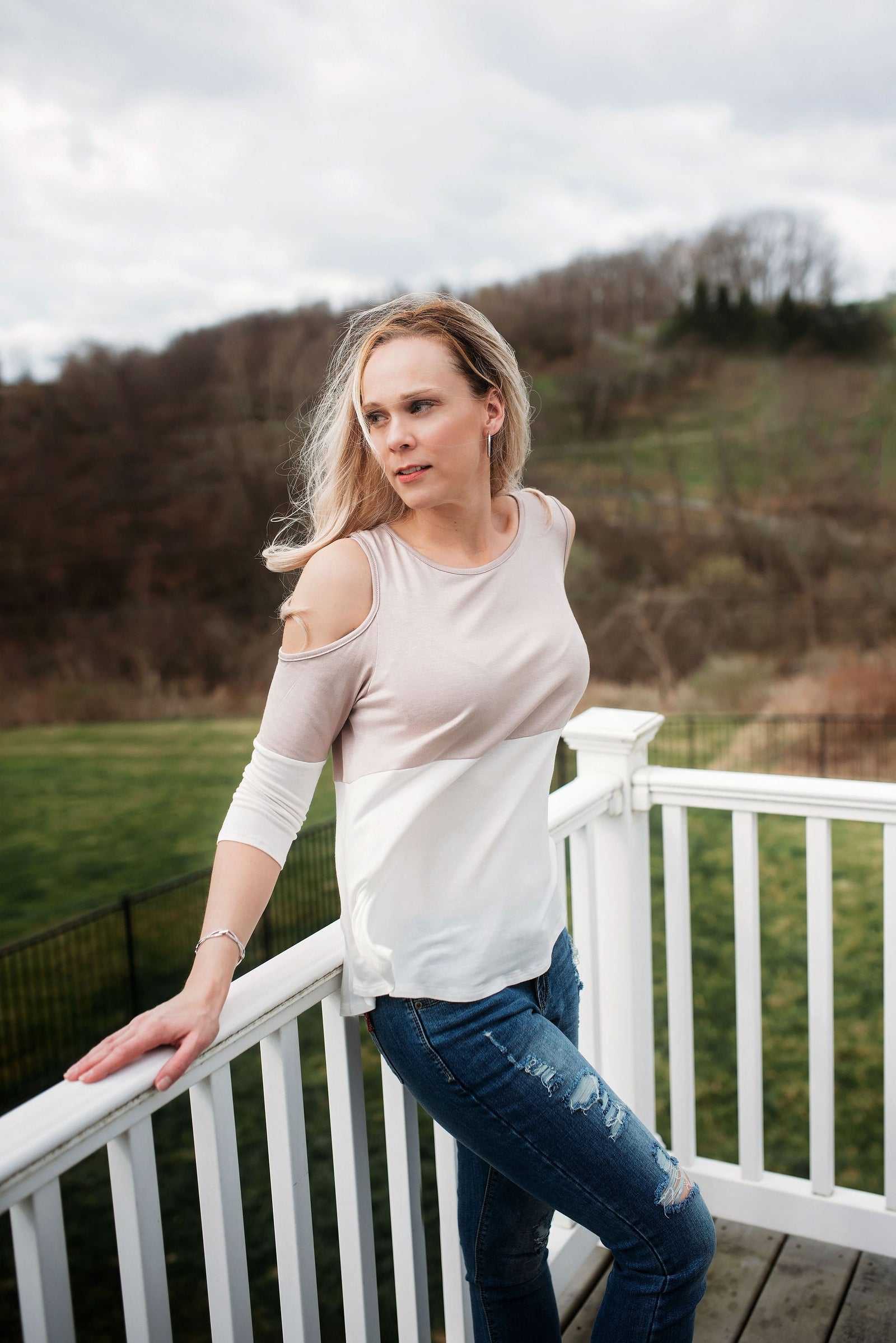 Chic Comfort Colorblock Top