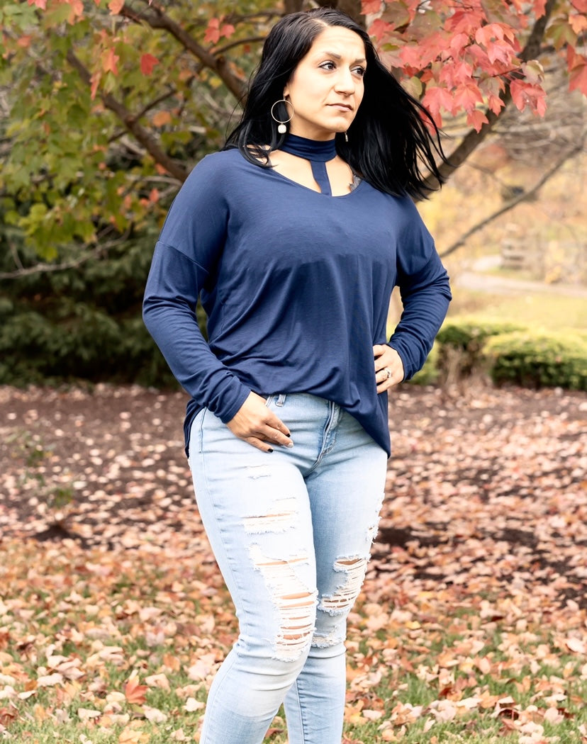 Meet Me There Cutout Top