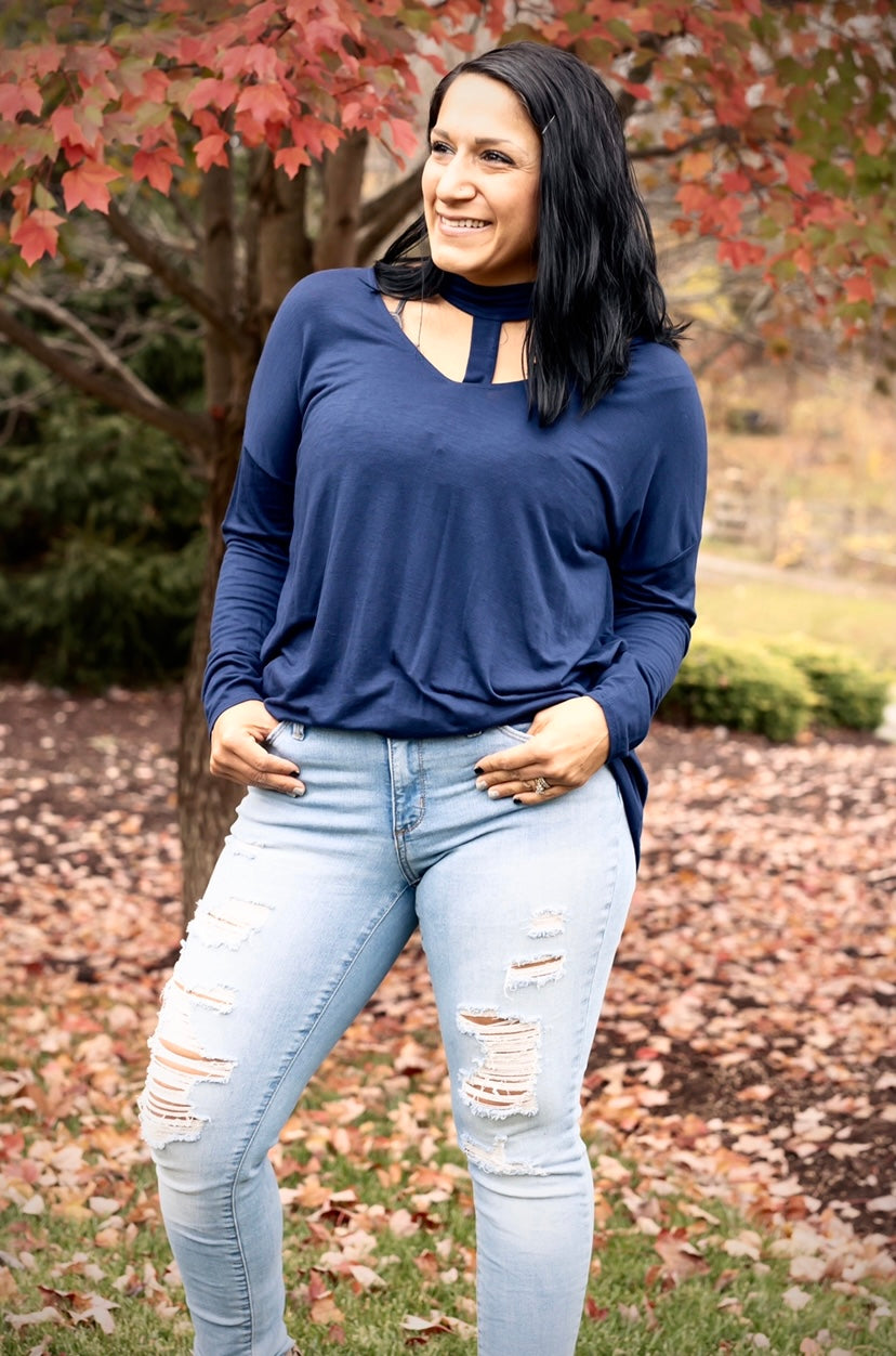 Meet Me There Cutout Top