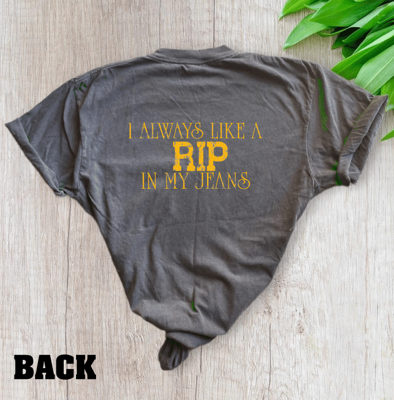 Yellowstone Hybrid Patch/Print RIP Tee