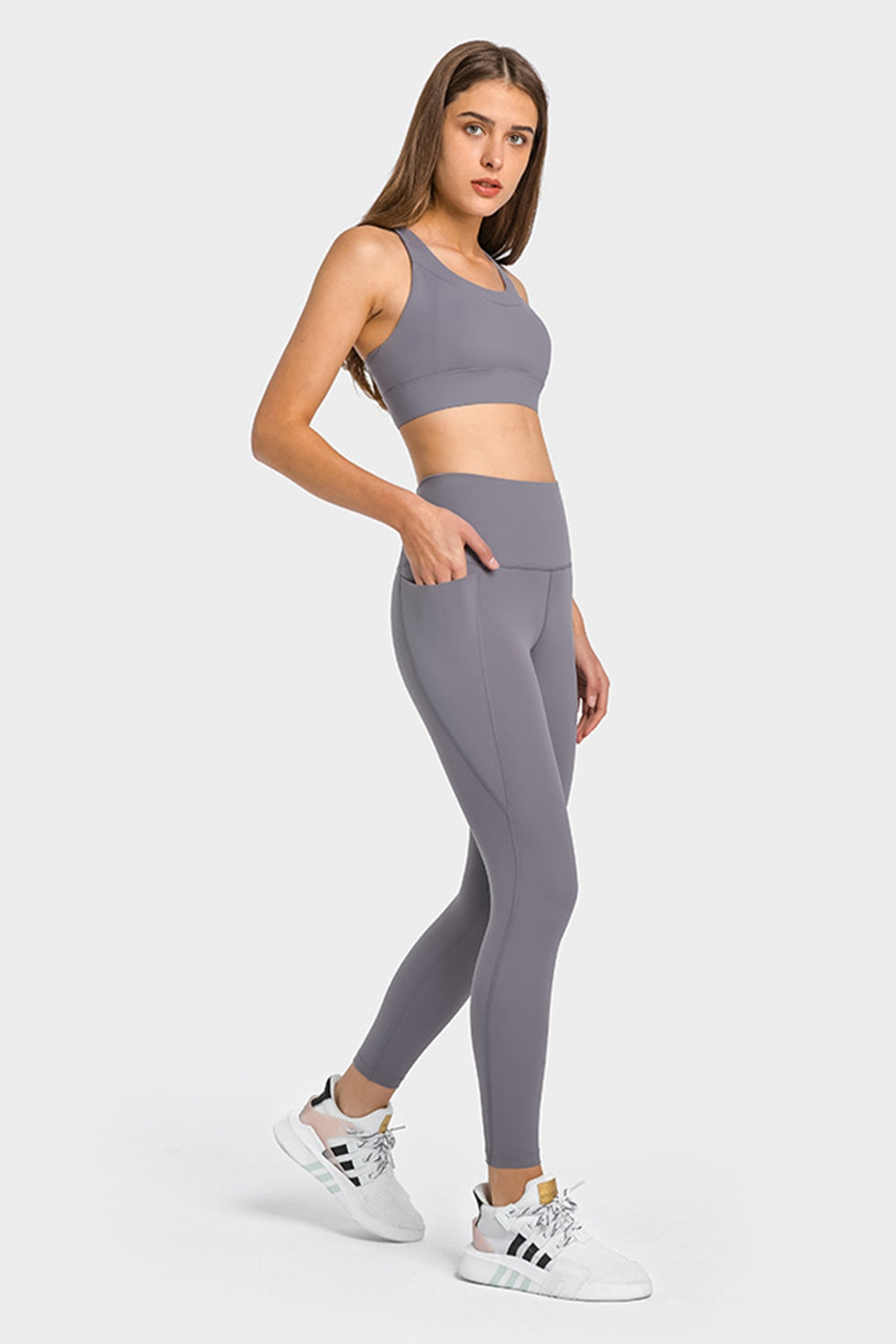 Simple Routine Yoga Leggings with Pockets