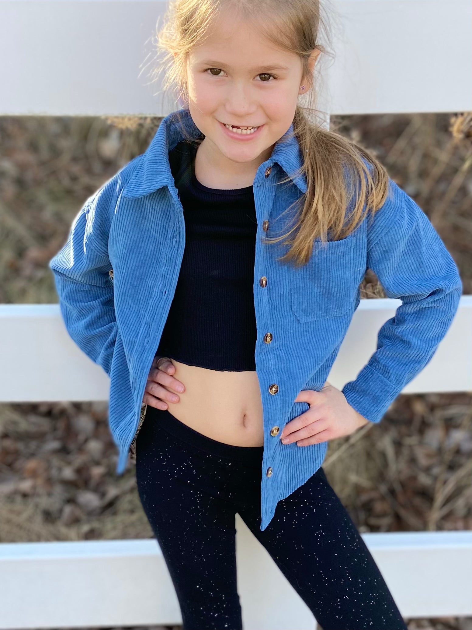 On The Way Corduroy Shacket