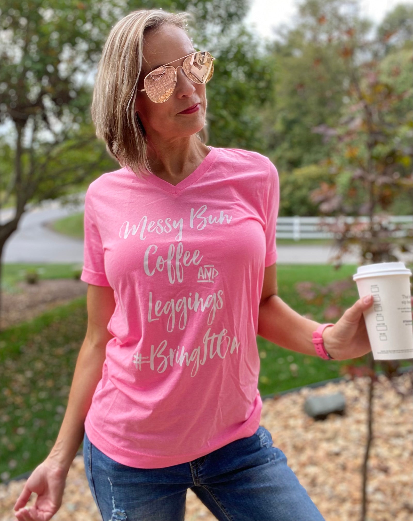 Messy Bun Graphic Tee