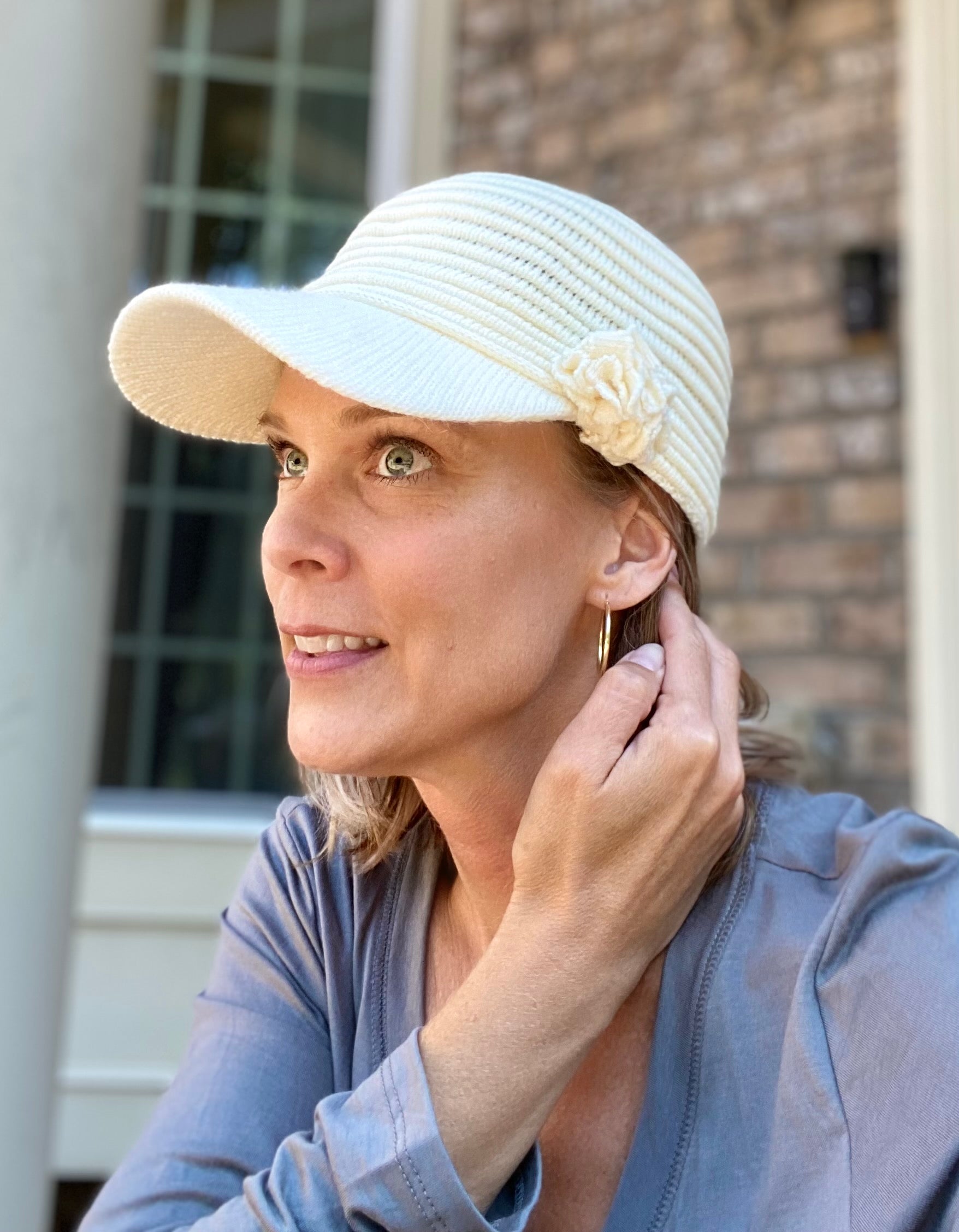 Under City Lights Cadet Hat-cream - The Peach Mimosa