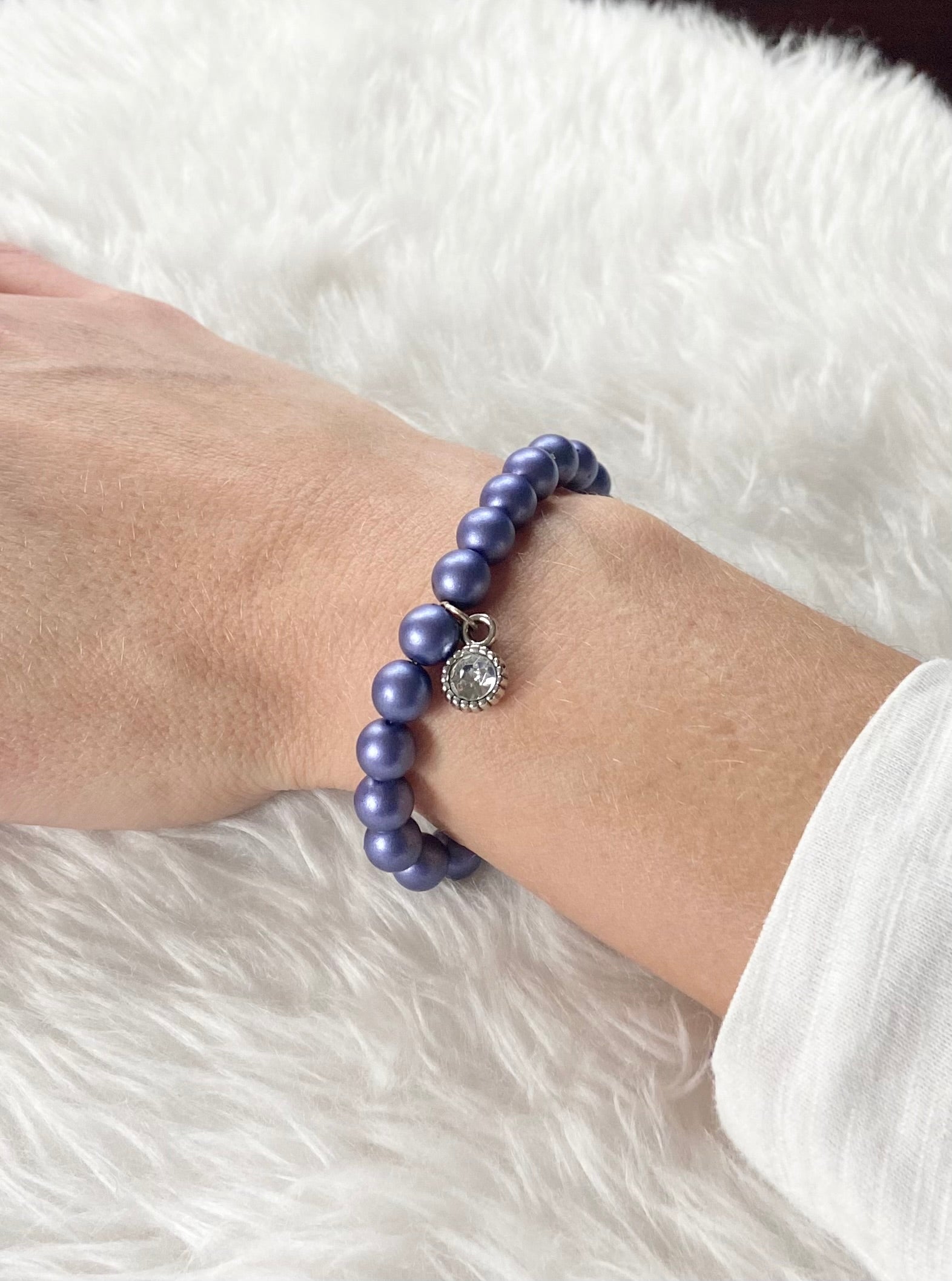 No Shrinking Violet Bracelet