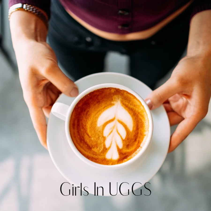 Girls in Uggs (pumpkin spice latte scent) candle