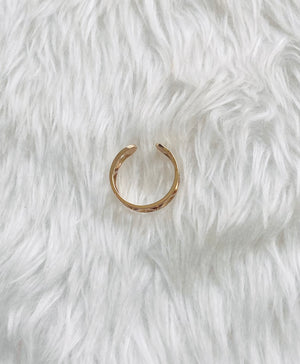 Love Triangle Gold Ring