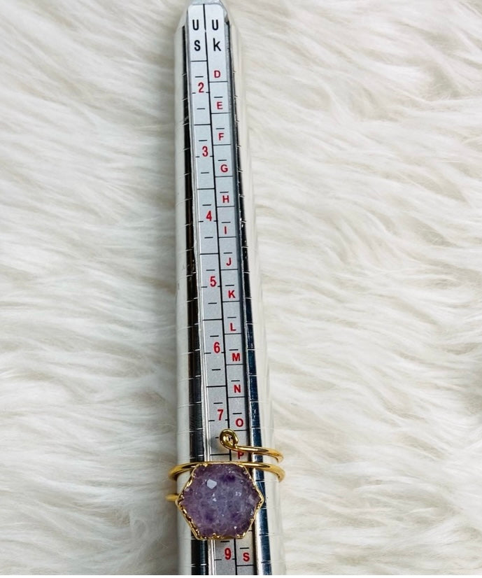 Turning Heads Druzy Ring