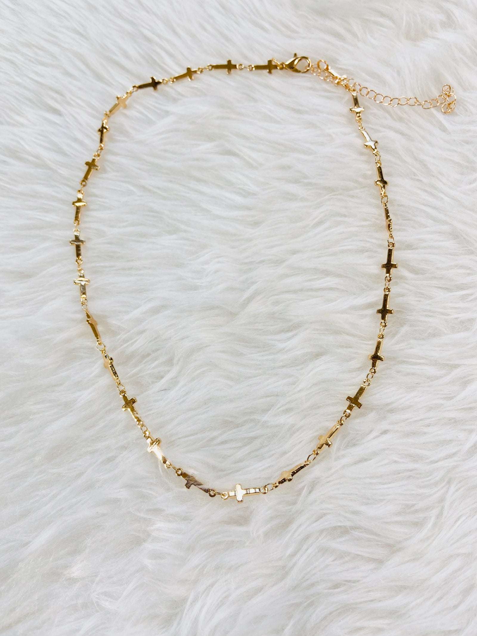 Lovely Soul Cross Necklace