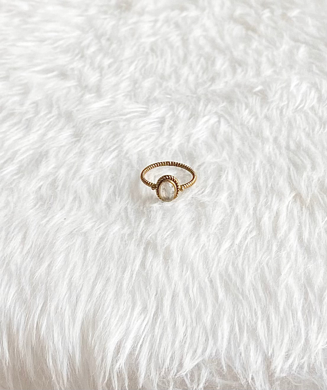 Karmic Moon Crystal Ring