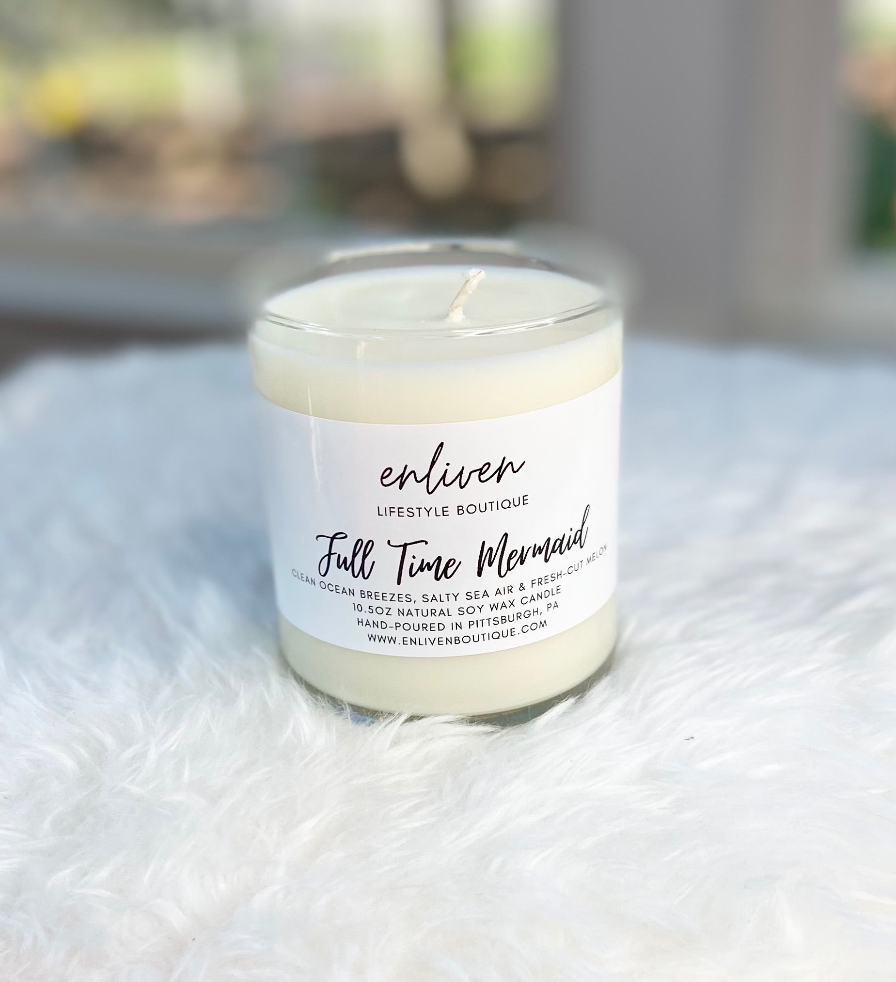 Full Time Mermaid Soy Candle