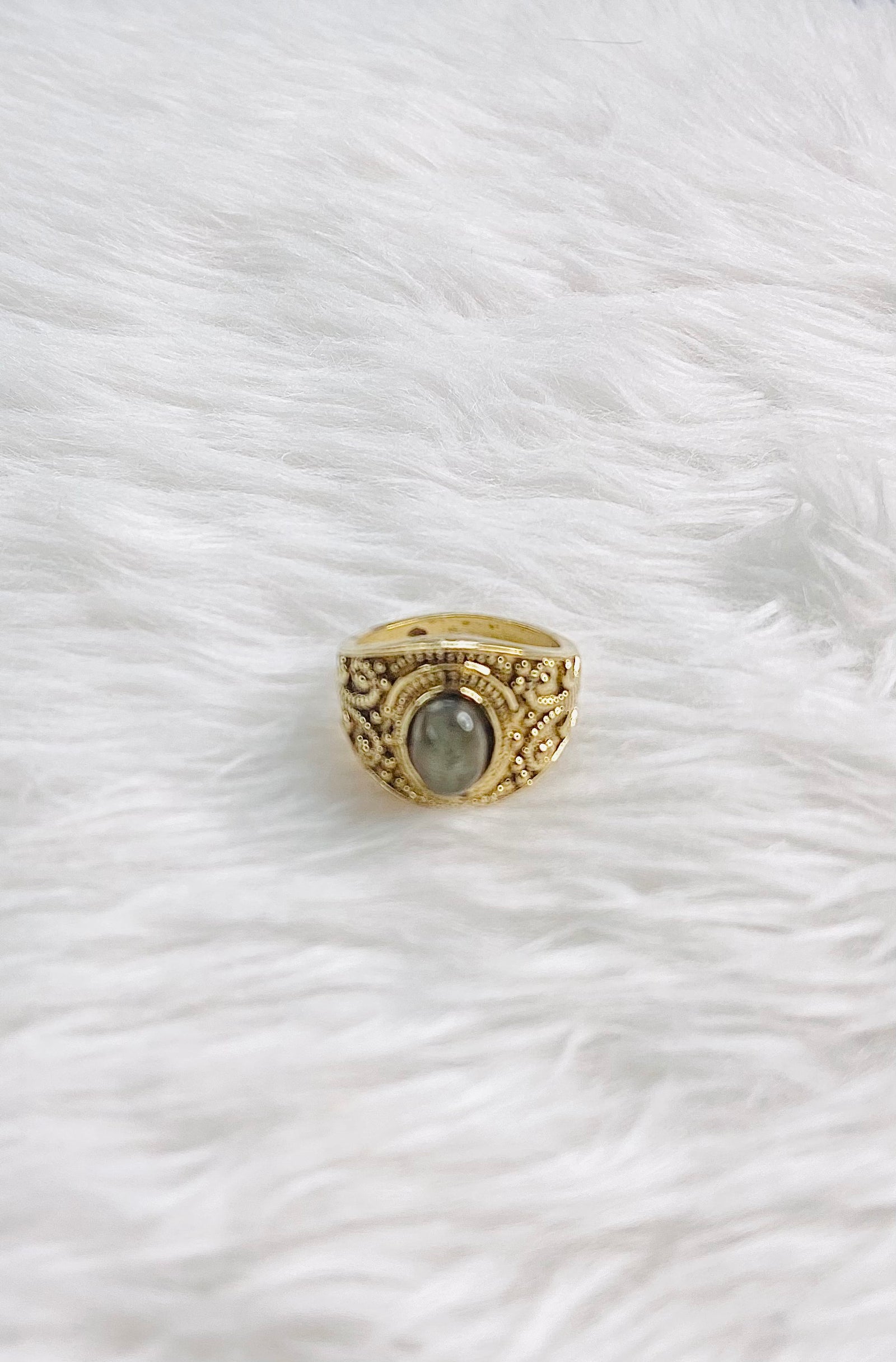 Deep Connection Jasper Ring